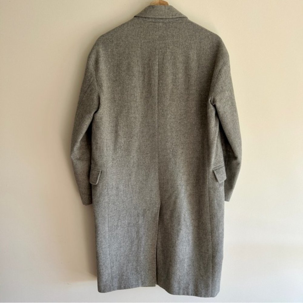 ALL Saints Sancia Lotto Coat Grey wool pea coat - Picture 7 of 8
